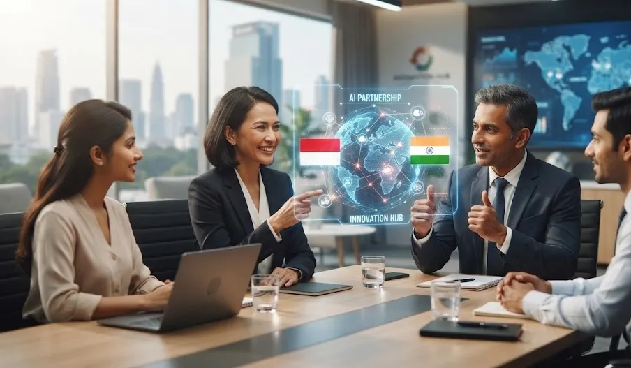 Indonesia dan India Sepakat Bangun Kemitraan AI, Tak Mau Hanya Jadi Pasar