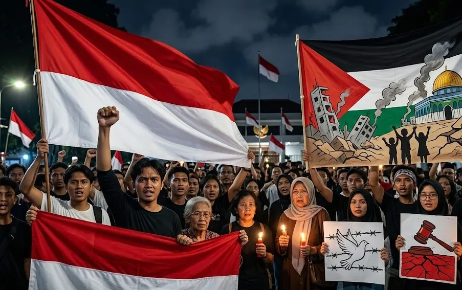 Indonesia Kecam Serangan Israel di Gaza, Sebut Langgar Hukum Internasional dan Ancam Gencatan Senjata