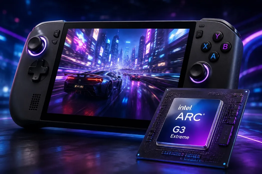 Intel Arc G3 Extreme Lawan Serius AMD di Handheld Gaming