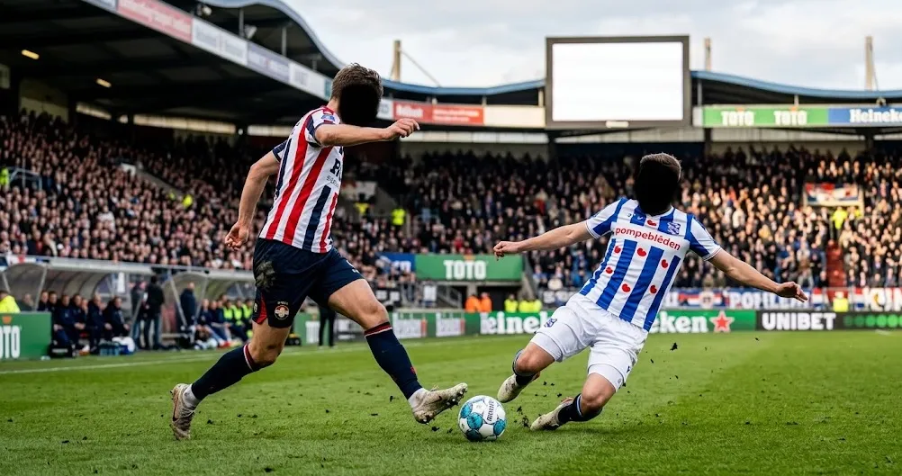 Laga Empat Gol: Willem II dan Heerenveen Bermain Imbang di Eredivisie
