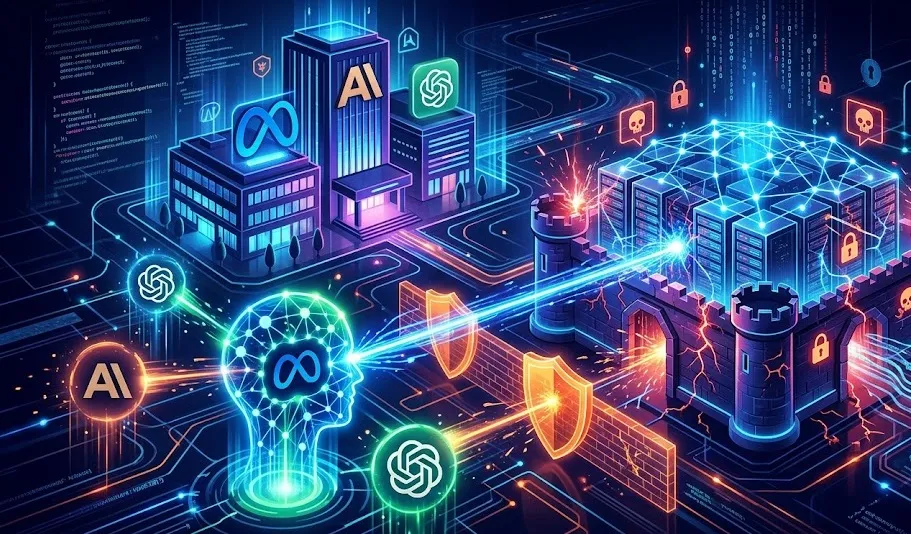 Meta Susul Anthropic dan OpenAI: Model AI-nya Ikut Meretas Perusahaan Lain Saat Uji Keamanan