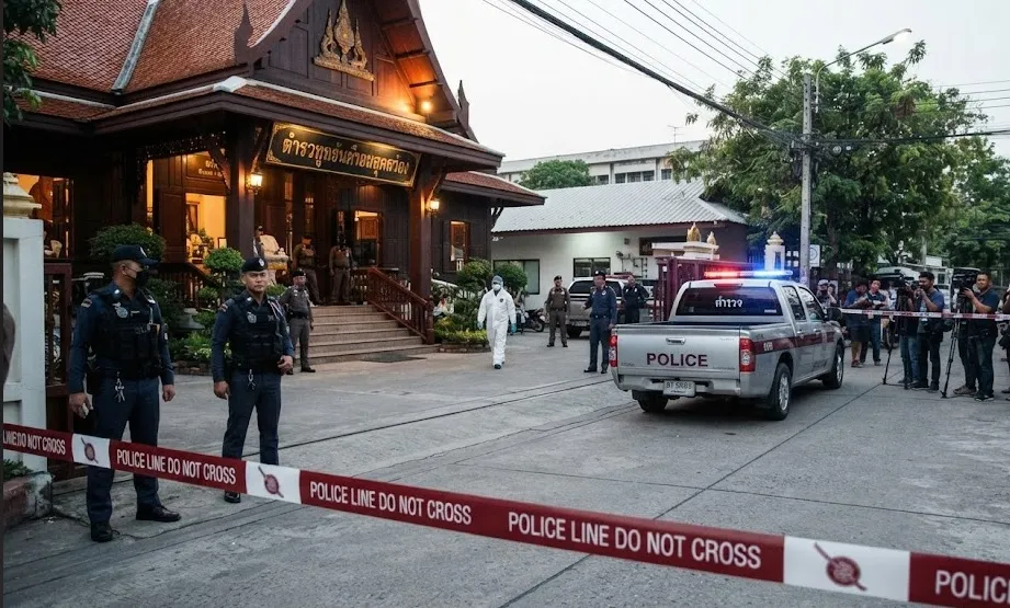 Penembakan di Rumah Duka Bangkok: Satu Tewas, Pelaku Ditemukan Tewas Bunuh Diri usai Dikepung Polisi