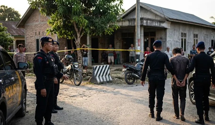 Polisi Ungkap Kasus Pembunuhan Hj Nurlis di Deliserdang, Tersangka Ditangkap Saat Hendak Kabur
