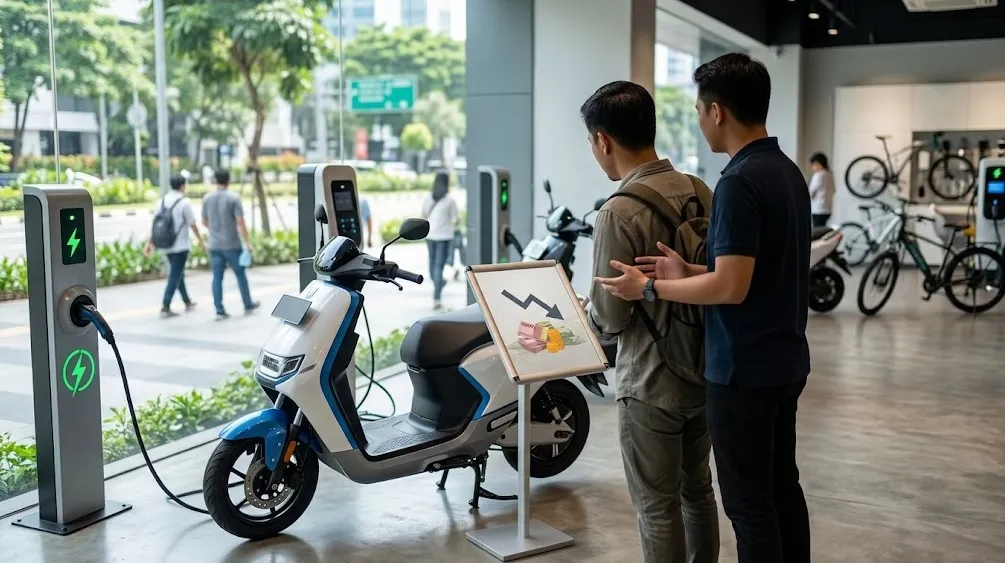 Purbaya Ungkap Alasan di Balik Penurunan Insentif Motor Listrik jadi Rp3 Juta