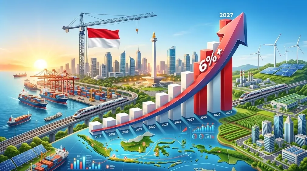 RAPBN 2027: Prabowo Pasang Target Ekonomi Tumbuh 6%, Tertinggi dalam Satu Dekade