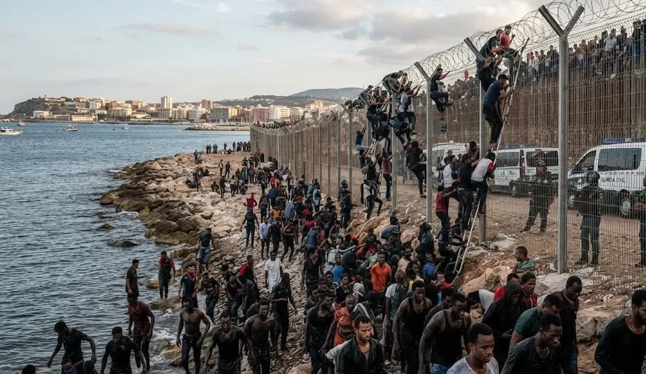 Sebanyak 67 Orang Tewas Setelah Puluhan Ribu Migran Menyeberang dari Maroko ke Ceuta