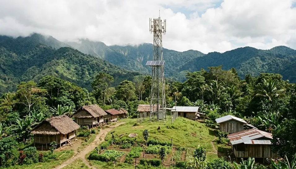 Sinyal 4G Sudah Jangkau 98% Desa di Indonesia, tapi 2.000 Desa Masih Gelap — Mayoritas di Papua