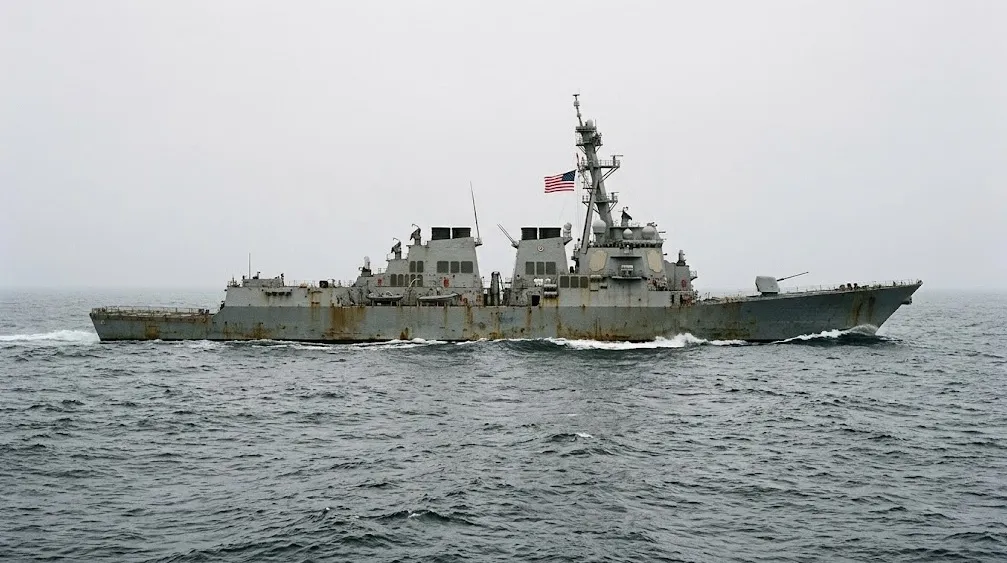 Sudah 9 Bulan di Laut Tanpa Pulang, Trump Malah Bilang Penugasan Kapal Perang AS Ini Belum Lama
