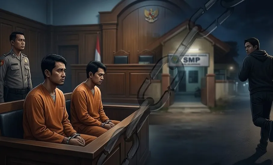 Vonis Seumur Hidup untuk Dua Terdakwa Pembunuhan Pelajar SMP di Deliserdang, Satu Pelaku Lain Masih Diburu