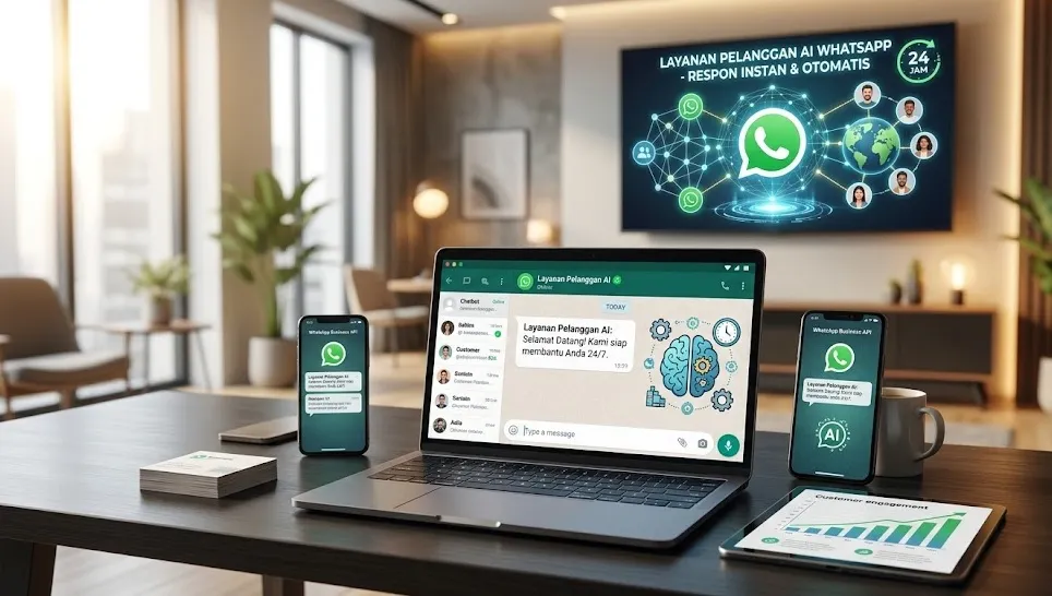 WhatsApp Kini Punya Asisten AI, Bisa Layani Pelanggan Tanpa Kenal Jam Tutup