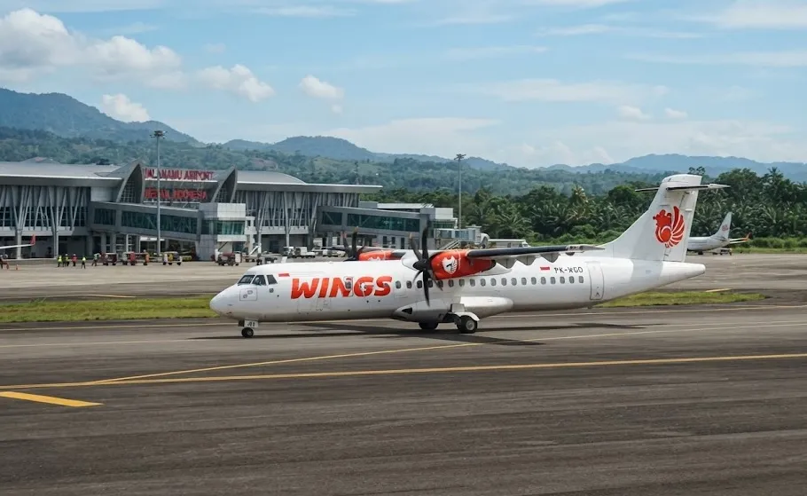 Wings Air Buka Rute Kualanamu - Mandailing Natal, Terbang 3 Kali Seminggu