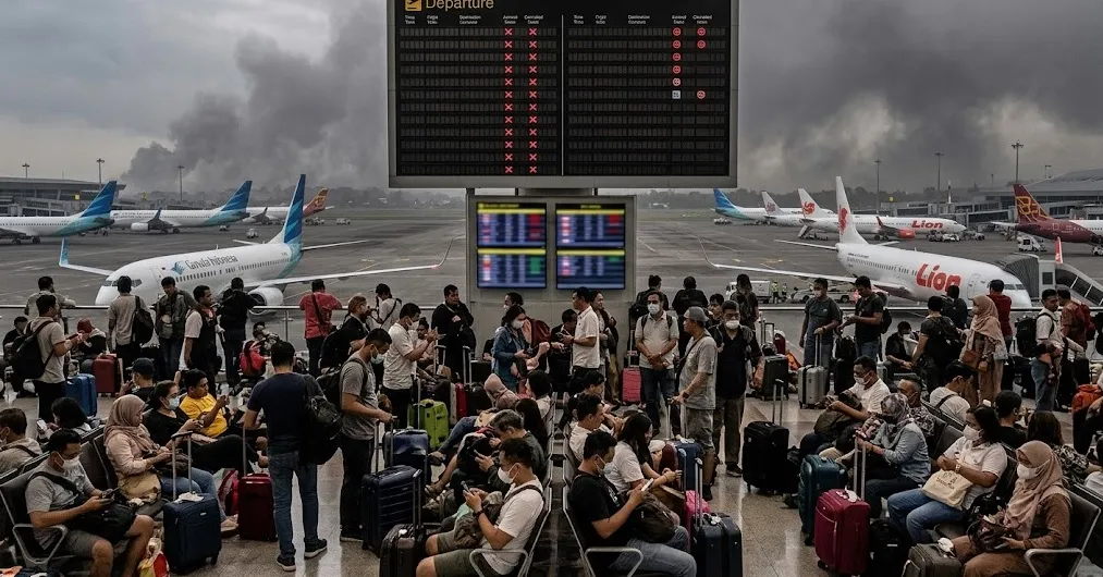 170.000 Penumpang Tertahan, Ini Daftar Bandara yang Ditutup Akibat Abu Vulkanik