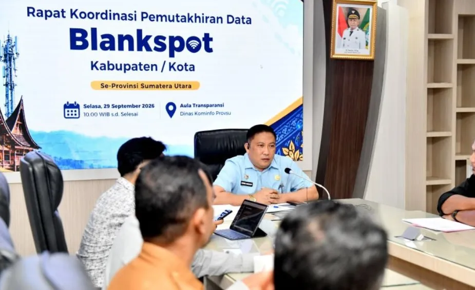 Ada Sinyal tapi Tercatat Blank Spot, Kominfo Sumut Bereskan Peta Titik Buta