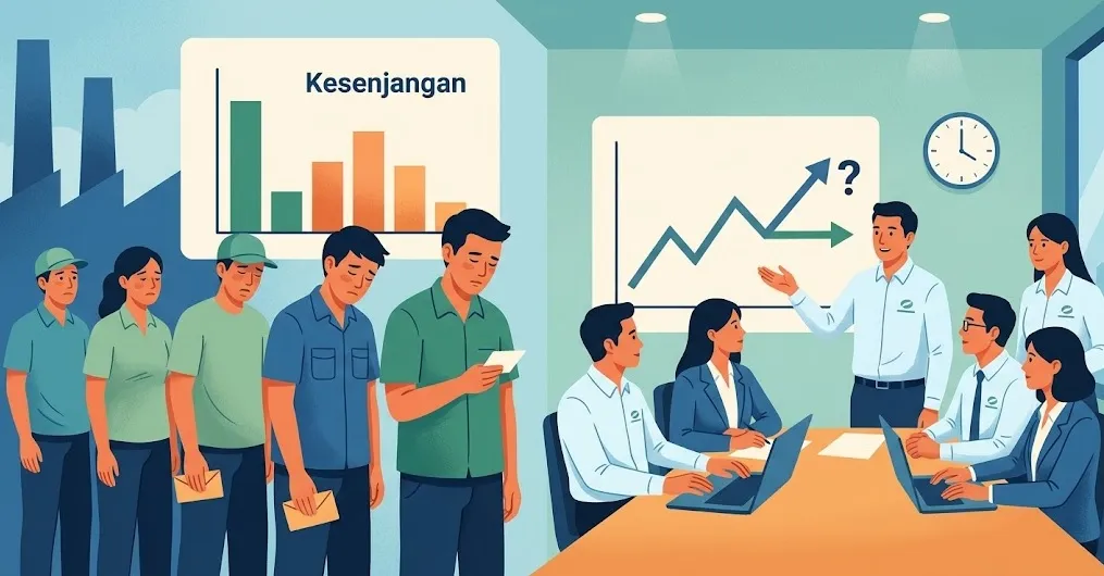 Apindo Soroti Kesenjangan Upah Minimum: Kenaikan Upah Tak Harus Tiap Tahun