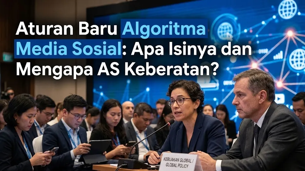 Aturan Baru Algoritma Media Sosial: Apa Isinya dan Mengapa AS Keberatan?