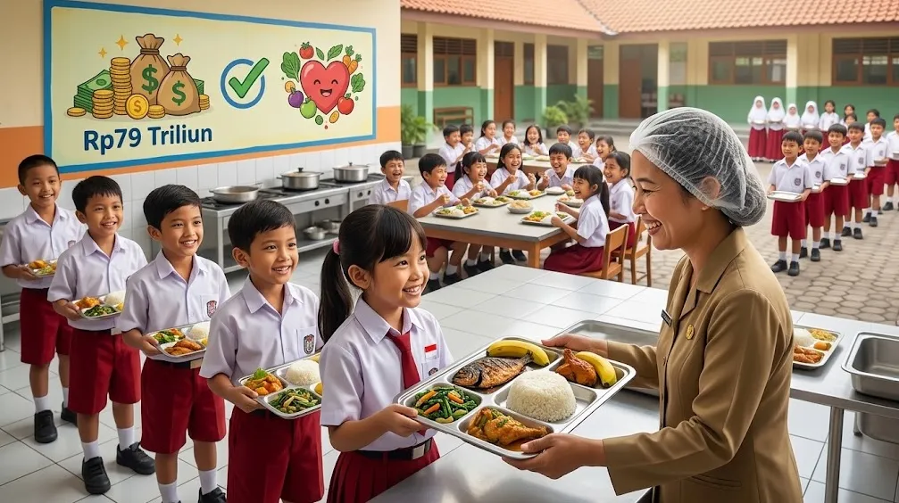 BGN Kantongi Sisa Rp79 Triliun, Target Penerima Makan Bergizi Gratis Masih Kurang 17 Juta Orang