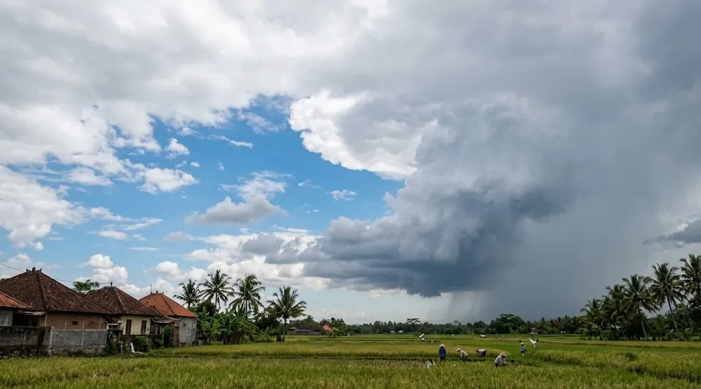 BMKG: Sebagian Besar Wilayah RI Berawan hingga Hujan Ringan Senin Ini, Waspada Awan Cumulonimbus