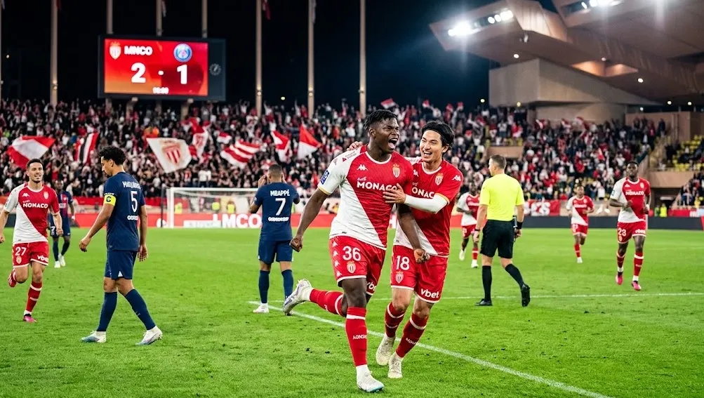 Comeback Monaco Bungkam PSG di Kandang Sendiri, Lyon Geser ke Posisi Kedua