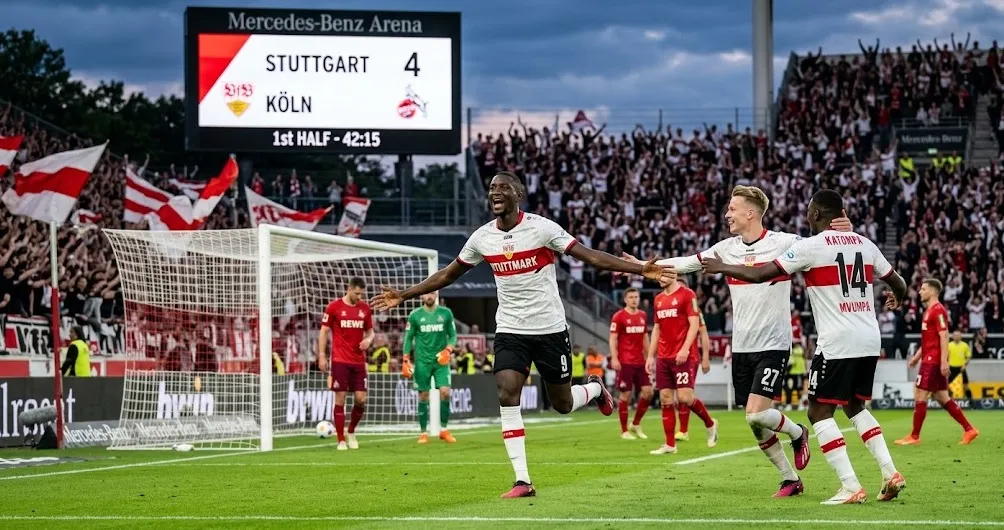 Gol Bunuh Diri Warnai Kemenangan Stuttgart atas Koln