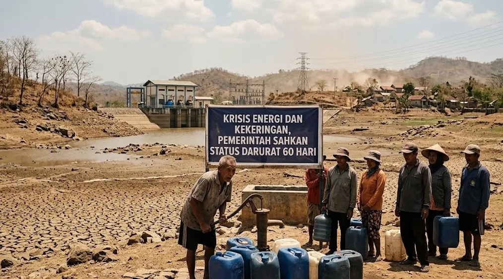 Krisis Energi dan Kekeringan, Pemerintah Sahkan Status Darurat 60 Hari