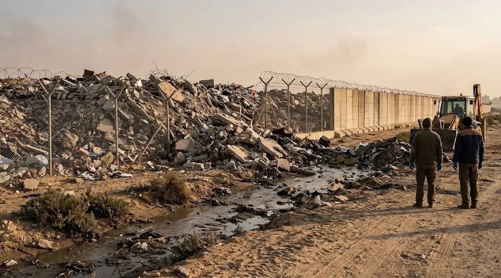 Limbah dan Puing dari Gaza Dilaporkan Rembes ke Wilayah Israel
