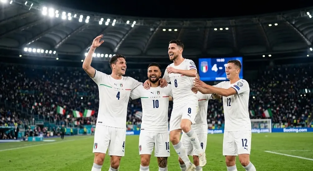 Menang 4-1 di Turki, Italia Naik ke Posisi Tiga Klasemen Nations League