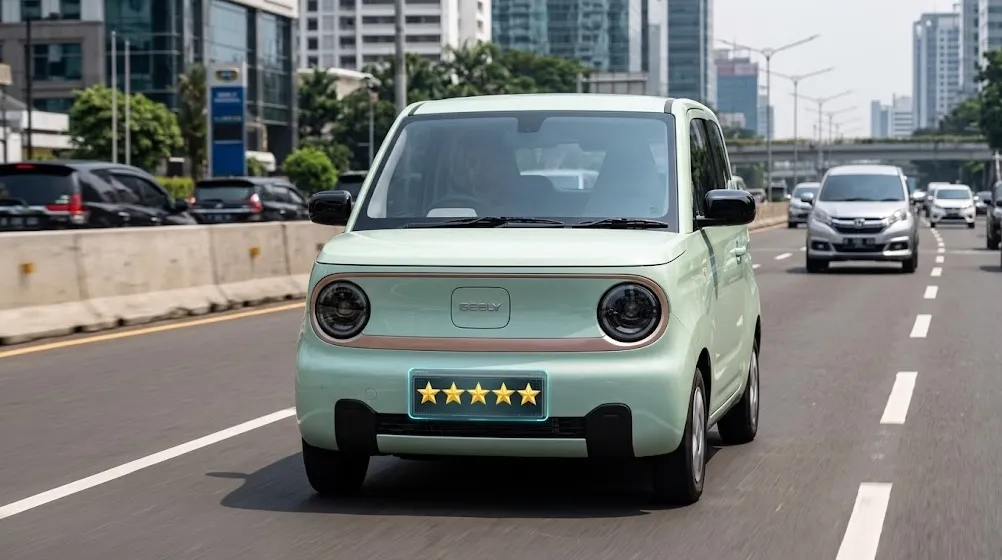 Mobil Listrik Rp239,9 Juta Ini Kantongi Bintang Lima Keselamatan ANCAP