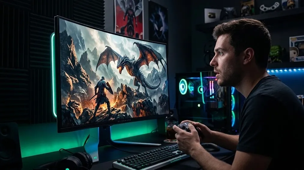 Monitor Gaming 4K Terbaru Alienware Diklaim Punya Gambar Sekelas Bioskop
