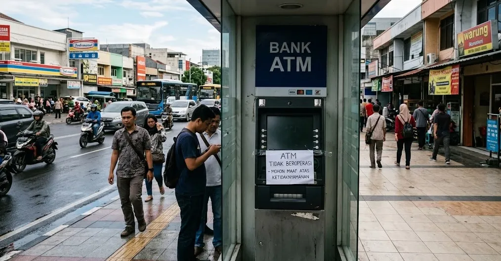 Rugi US$9,5 Juta dalam Setahun, Seluruh Jaringan ATM Berhenti Beroperasi