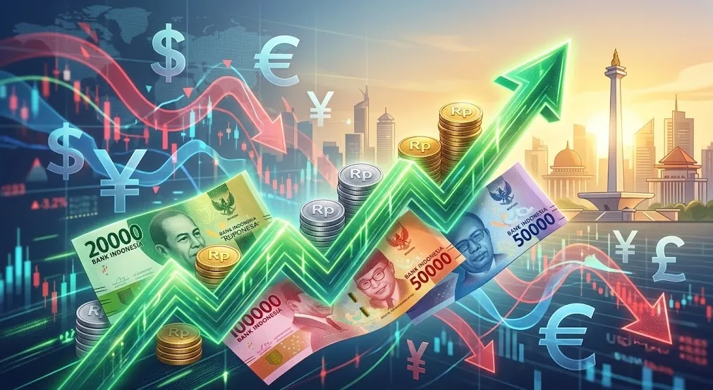 Rupiah Menguat Hari Ini di Tengah Ketidakpastian Suku Bunga Global