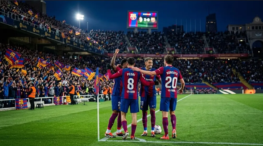 Sapu Bersih Tiga Laga, Barcelona Kokoh di Puncak Klasemen Liga Spanyol