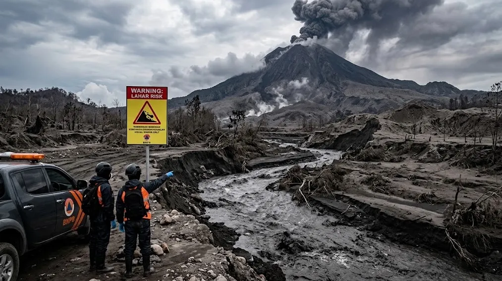 Waspada Lahar: Ini Imbauan Lengkap BNPB Usai Sinabung Naik Status Siaga