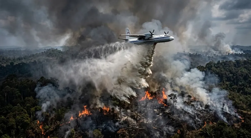 Water Bombing Jadi Fokus Baru Penanganan Karhutla Prabowo