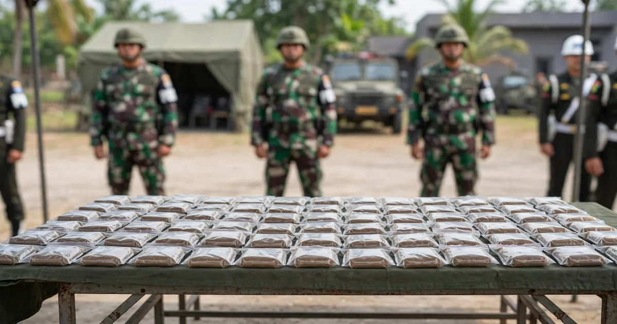 Anggota TNI AD Ditangkap, Diduga Selundupkan 47 Kg Sabu-Sabu dari Dumai ke Pekanbaru