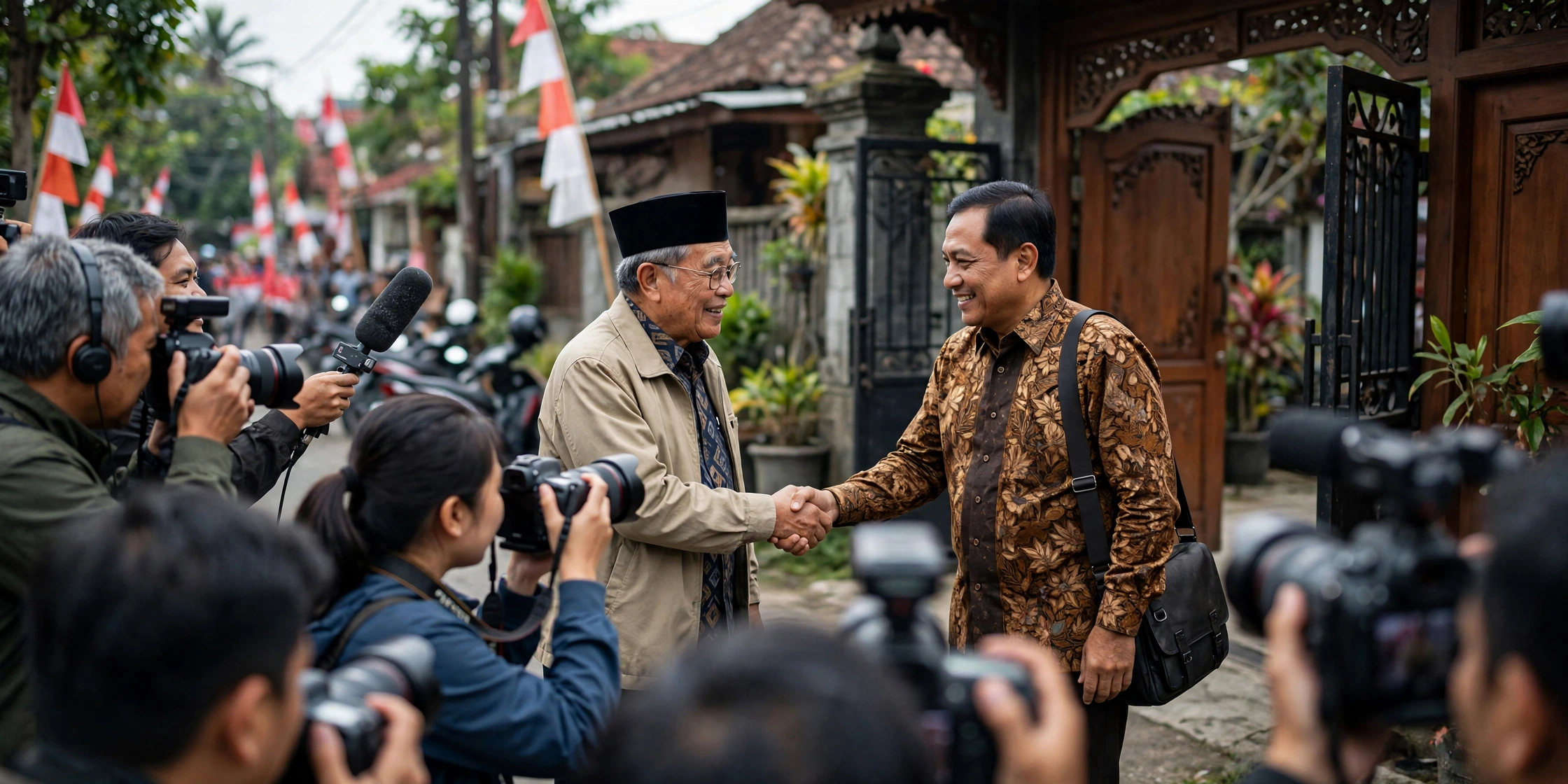 Bro Ron Datang ke Solo, Sampaikan Keinginan Kader: Jokowi Jadi Ketum PSI