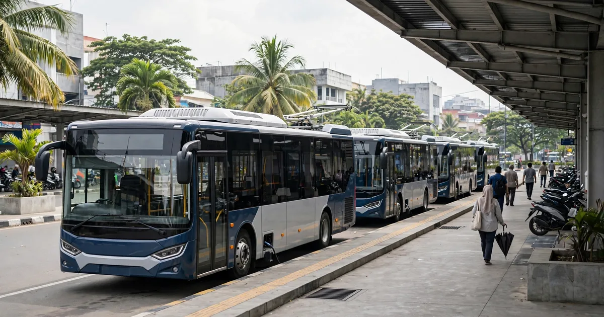 Organda Medan Minta Penambahan 250 Bus Listrik Ditunda hingga Kontrak 10 Tahun Jelas
