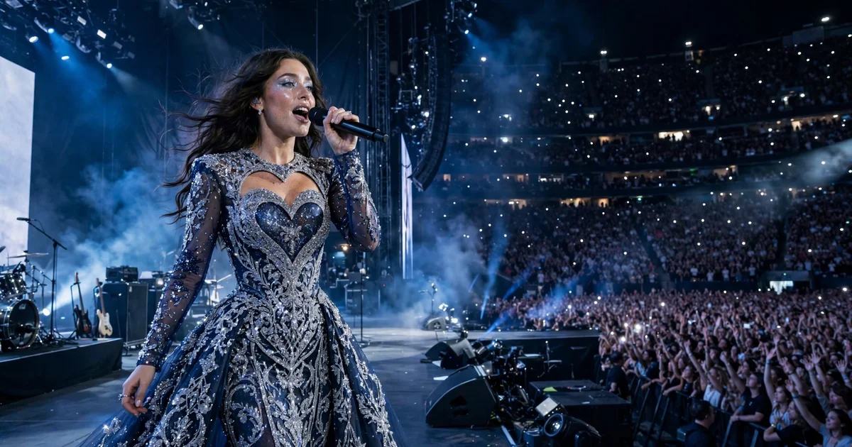 Celine Dion Hidupkan Kembali Gaun Ikonis Oscars 1997 di Penutup Tur Paris