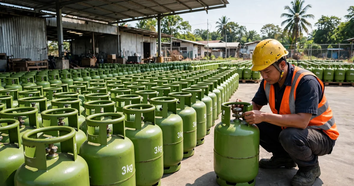 Pemerintah Siapkan 100 Ribu Tabung CNG dari China sebagai Pengganti LPG 3 Kg