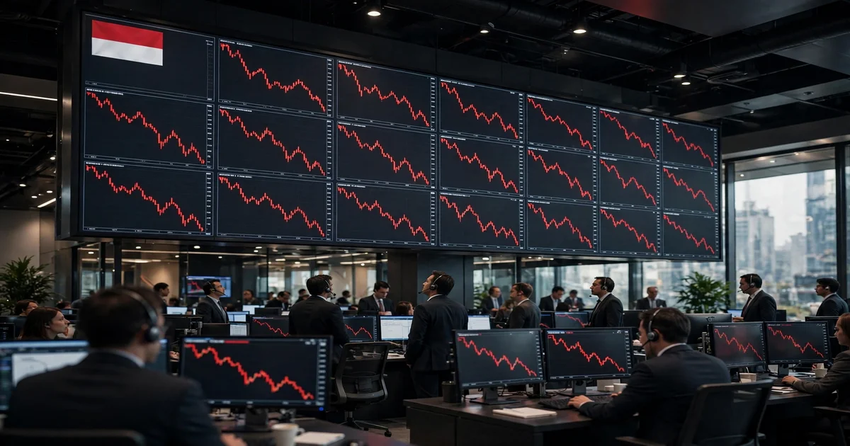 IHSG Anjlok 8,01 Persen, BEI Bekukan Perdagangan Saham Sementara