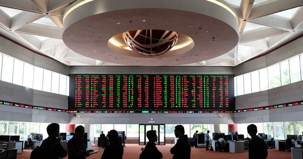 IHSG Melemah 1,33%, Investor Asing Justru Borong Saham Rp568 Miliar