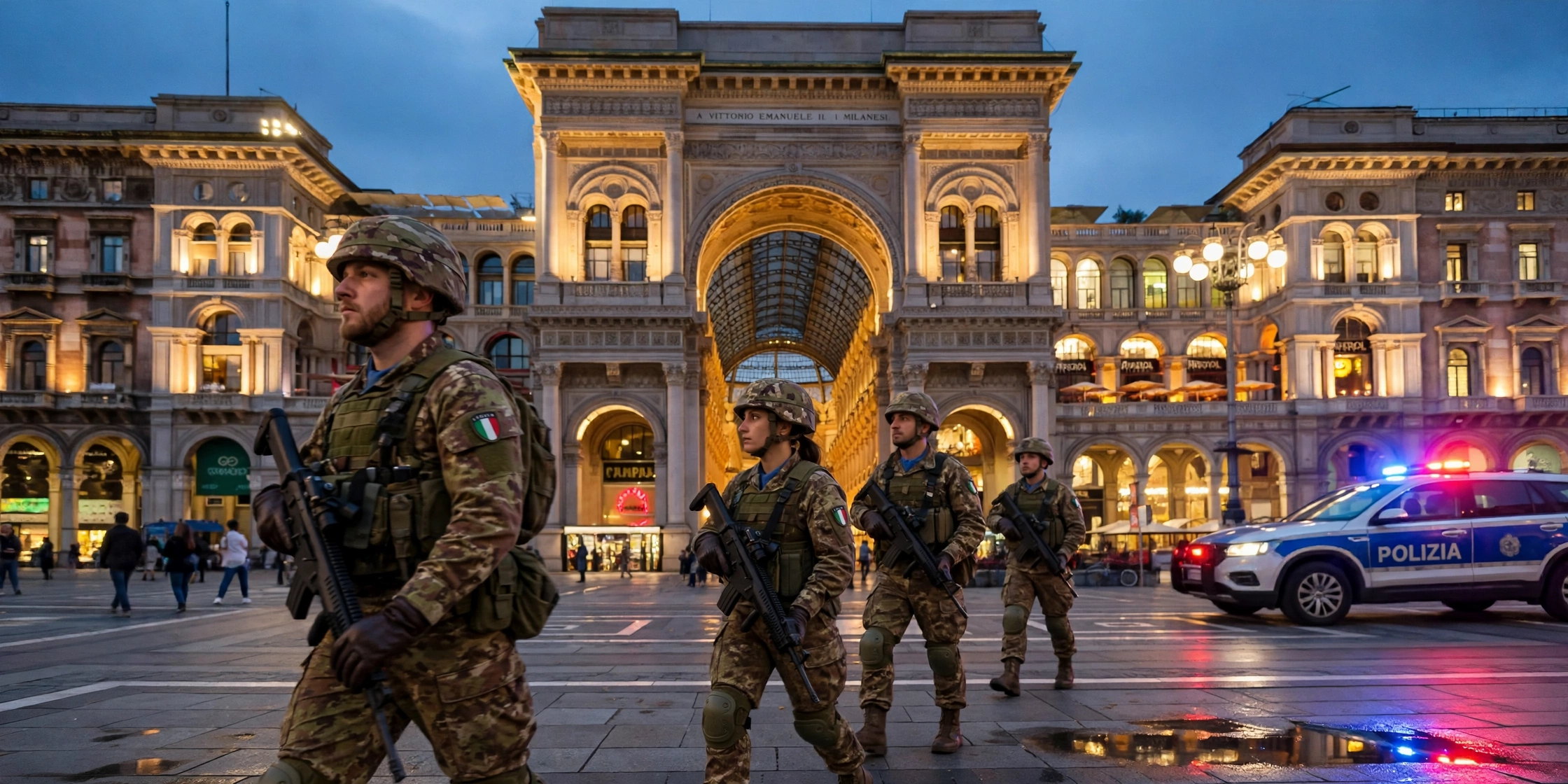 Italia Kerahkan 500 Tentara ke Milan Usai Kerusuhan, Terbitkan Dekrit Keamanan