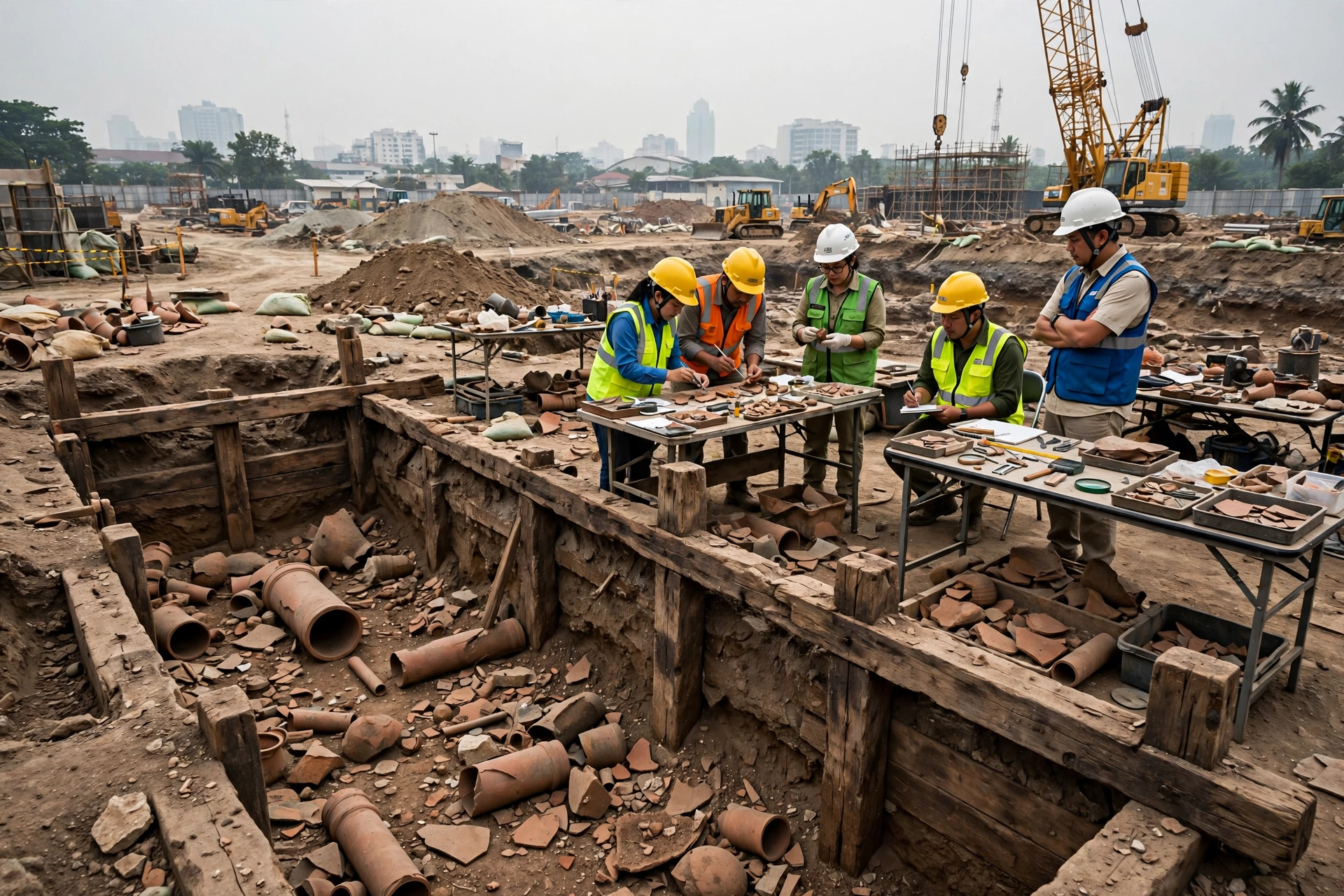 Gali Jalur MRT Fase 2A, Ditemukan 4.000 Artefak Kuno di Bawah Tanah Jakarta
