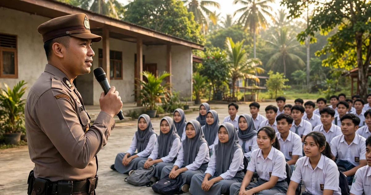 Kapolres Pidie Wanti-wanti Pelajar: Bullying Bukan Candaan, Bisa Rusak Masa Depan