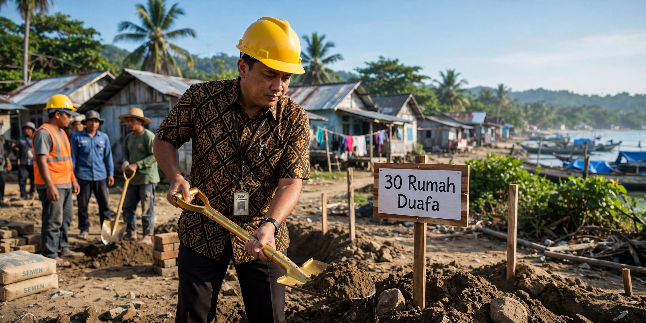 Wali Kota Sabang Bangun 30 Rumah untuk Warga Duafa, Zakat Diantar Langsung ke Rumah