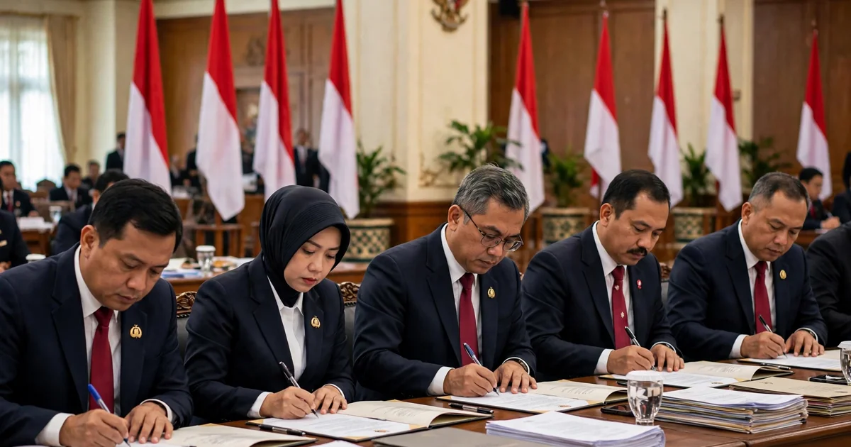 MA, Kejagung, dan Polri Teken SKB, Selaraskan Penerapan KUHP–KUHAP Baru