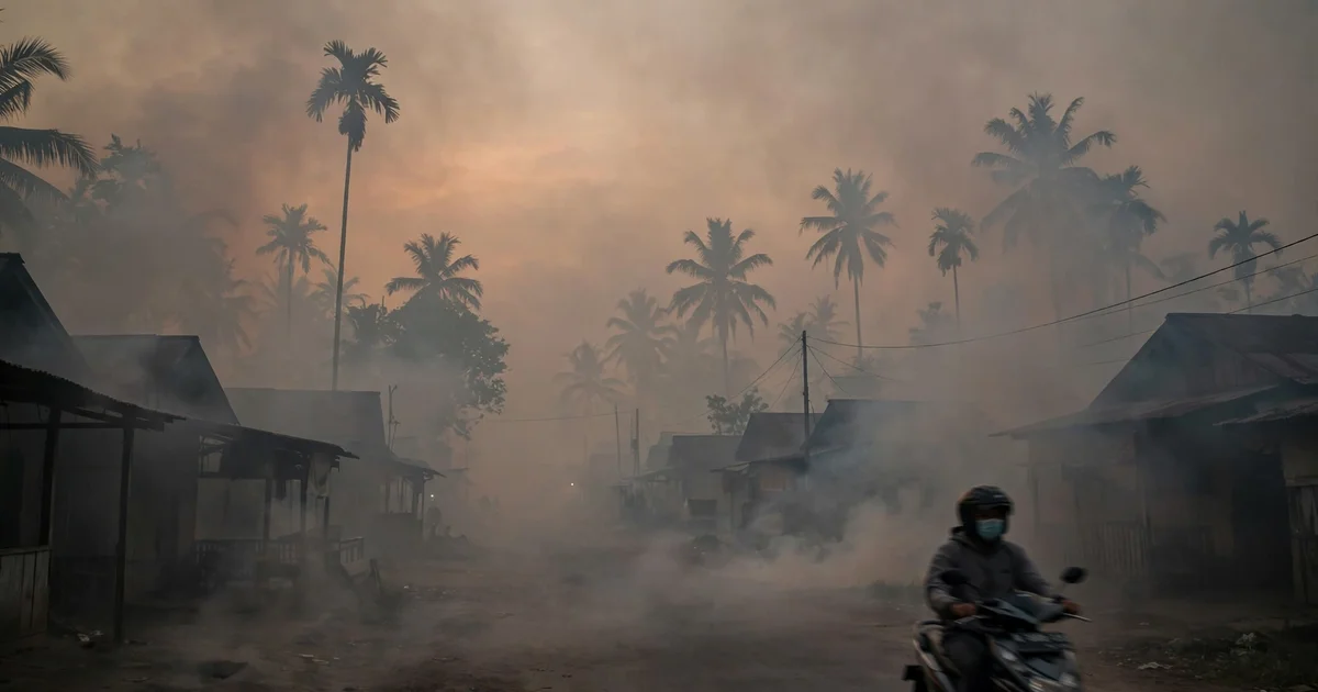 Waspadai Asap Karhutla, Dinkes Aceh Singkil Imbau Warga Kurangi Aktivitas di Luar Rumah