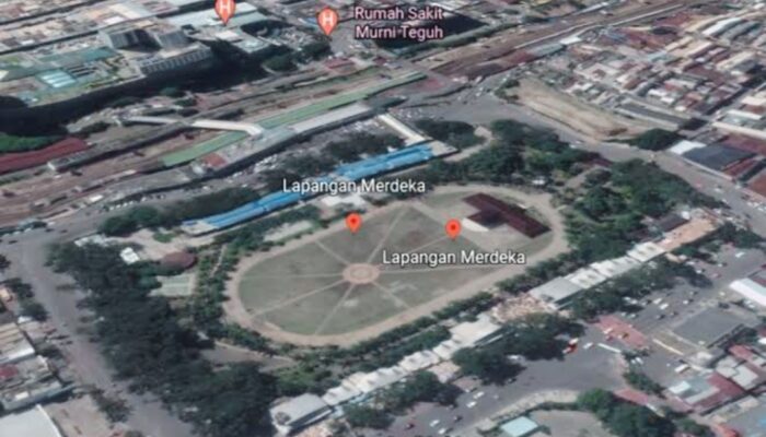 Proyek Revitalisasi Lapangan Merdeka Medan Rp500 Miliar Terbengkalai, Warga Pertanyakan Transparansi