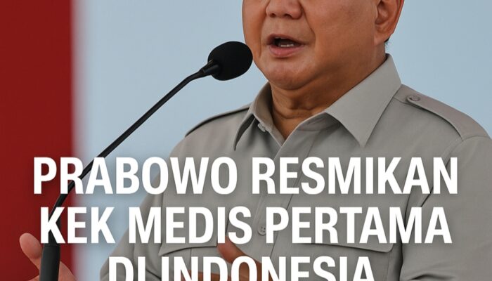 Prabowo Resmikan KEK Medis Pertama di Indonesia, Apresiasi Inisiatif Jokowi