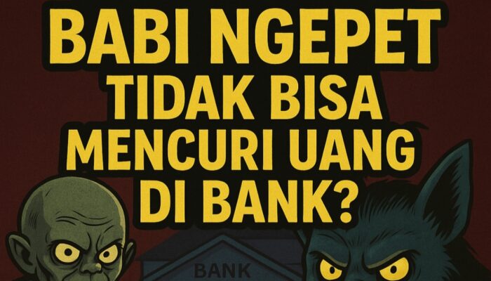 Mengapa Tuyul dan Babi Ngepet Tidak Bisa Mencuri Uang di Bank? Ini Penjelasan Sosial dan Historisnya