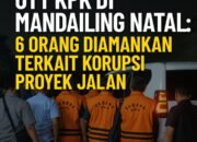 OTT KPK di Mandailing Natal: 6 Orang Diamankan Terkait Korupsi Proyek Jalan